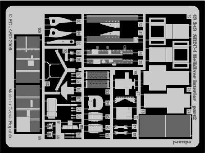  SB2C-4 interior 1/48 - Accurate Miniatures - blaszki - zdjęcie 4