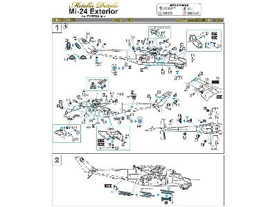Mil Mi-24 V/Vp - Exterior (Designed To Be Used With Zvezda Kits) - zdjęcie 9