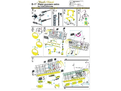 Boeing B-17 G Flying Fortress - Waist-gunners Cabin (Designed To Be Used With Monogram Kits) - zdjęcie 8