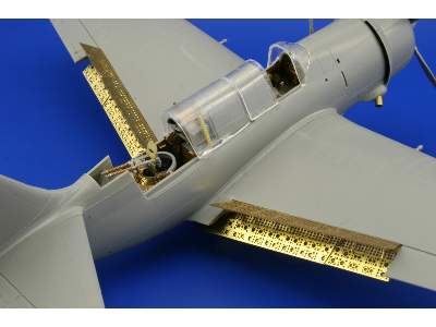  SB2C-4 landing flaps 1/48 - Accurate Miniatures - blaszki - zdjęcie 5