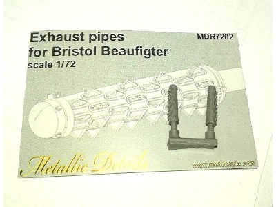 Bristol Beaufighter Mk.Vi/X/21 - Exhaust Pipes (Designed To Be Used With Airfix, Hasegawa And Hobby 2000 Kits) - zdjęcie 2