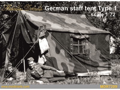 German Staff Tent - Type 1 - zdjęcie 1