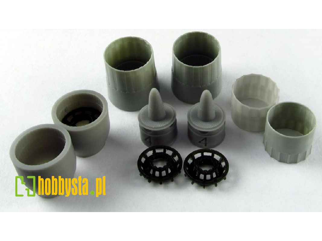 Sukhoi Su-27 - Jet Nozzles (Designed To Be Used With Hasegawa, Hobby Boss And Zvezda Kits) - zdjęcie 1 Sukhoi Su-27 - Jet Nozzles (Designed To Be Used With Hasegawa, Hobby Boss And Zvezda Kits) - zdjęcie 1