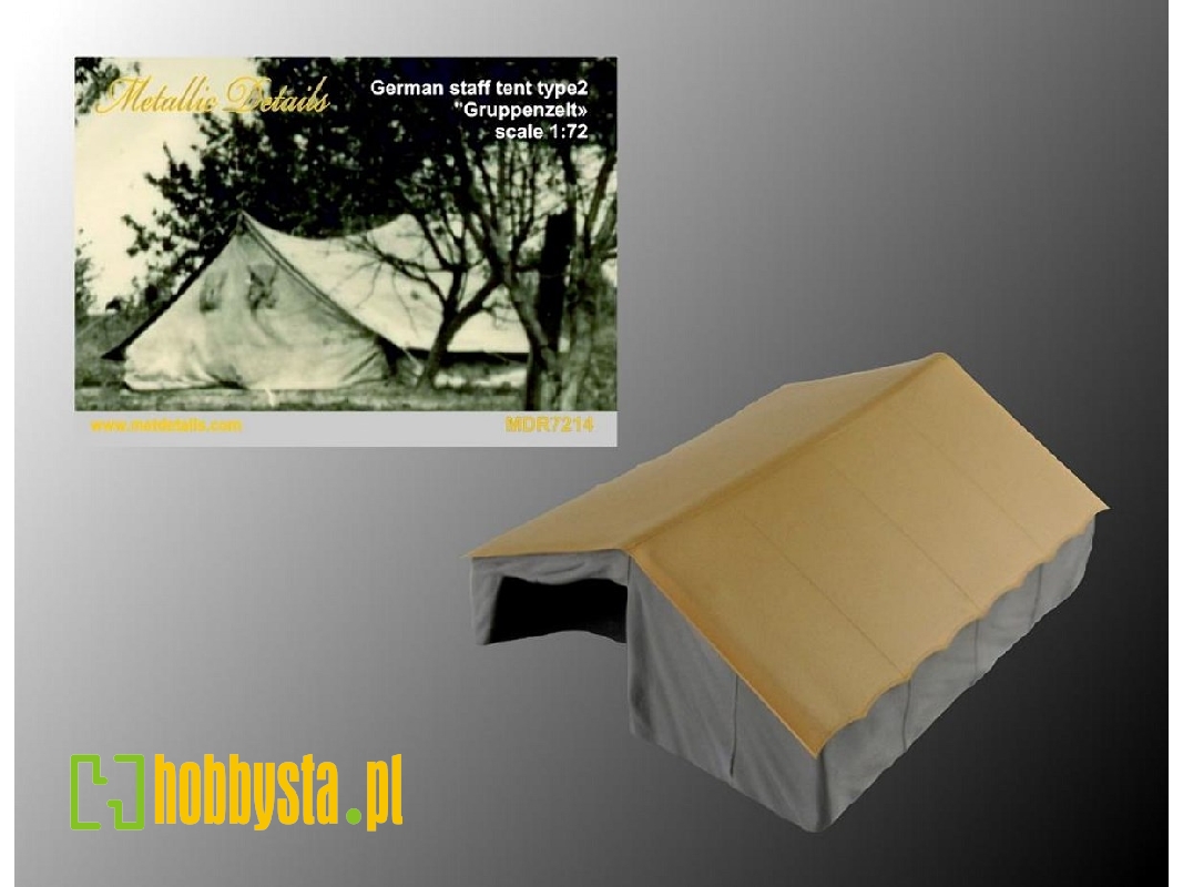 German Wwii 'gruppenzelt' Staff Tent - Type 2 - zdjęcie 1 German Wwii 'gruppenzelt' Staff Tent - Type 2 - zdjęcie 1