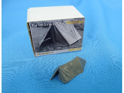 Us Wwii Pup Tent-2-x (2 Men Tent, 1 Piece) - zdjęcie 1