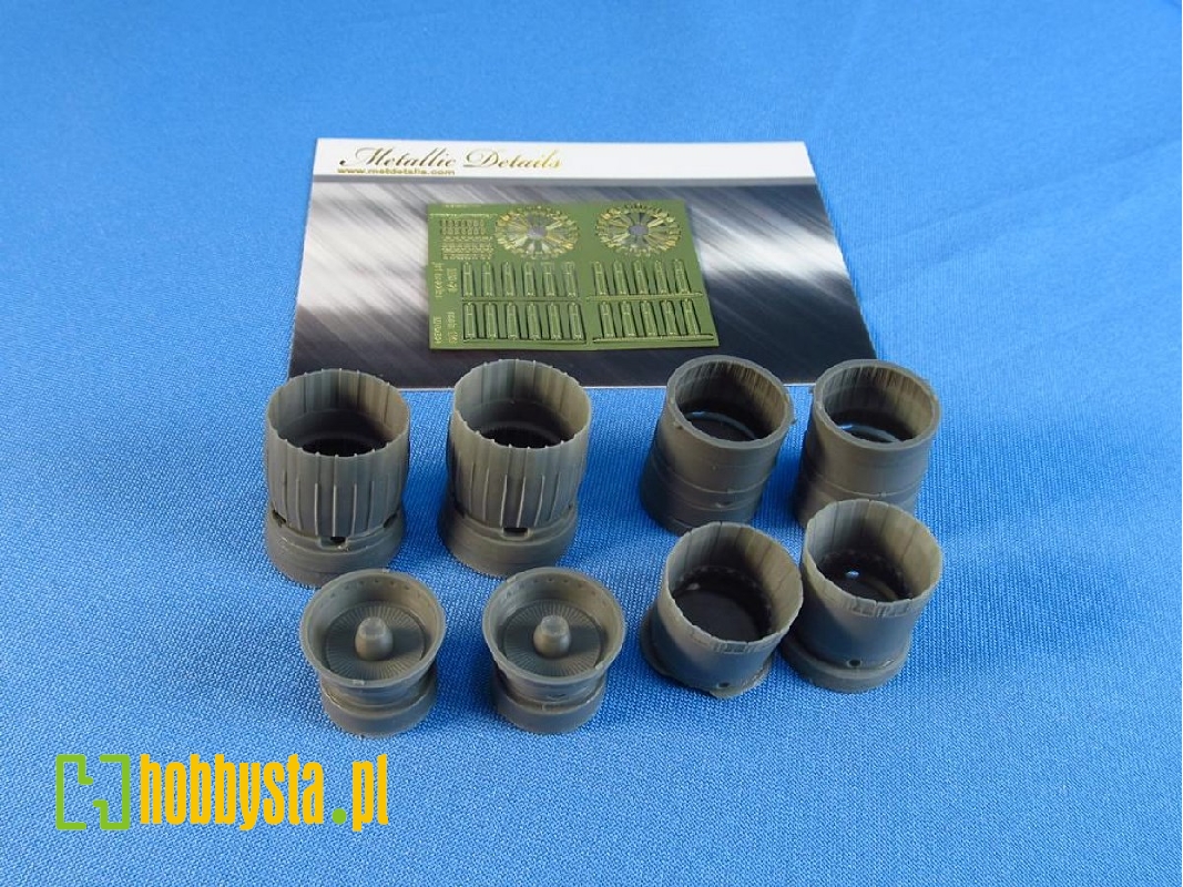 Mikoyan Mig-29 A/C/Smt/Ub/S - Opened Jet Nozzles (Designed To Be Used With Trumpeter And Zvezda Kits) - zdjęcie 1 Mikoyan Mig-29 A/C/Smt/Ub/S - Opened Jet Nozzles (Designed To Be Used With Trumpeter And Zvezda Kits) - zdjęcie 1