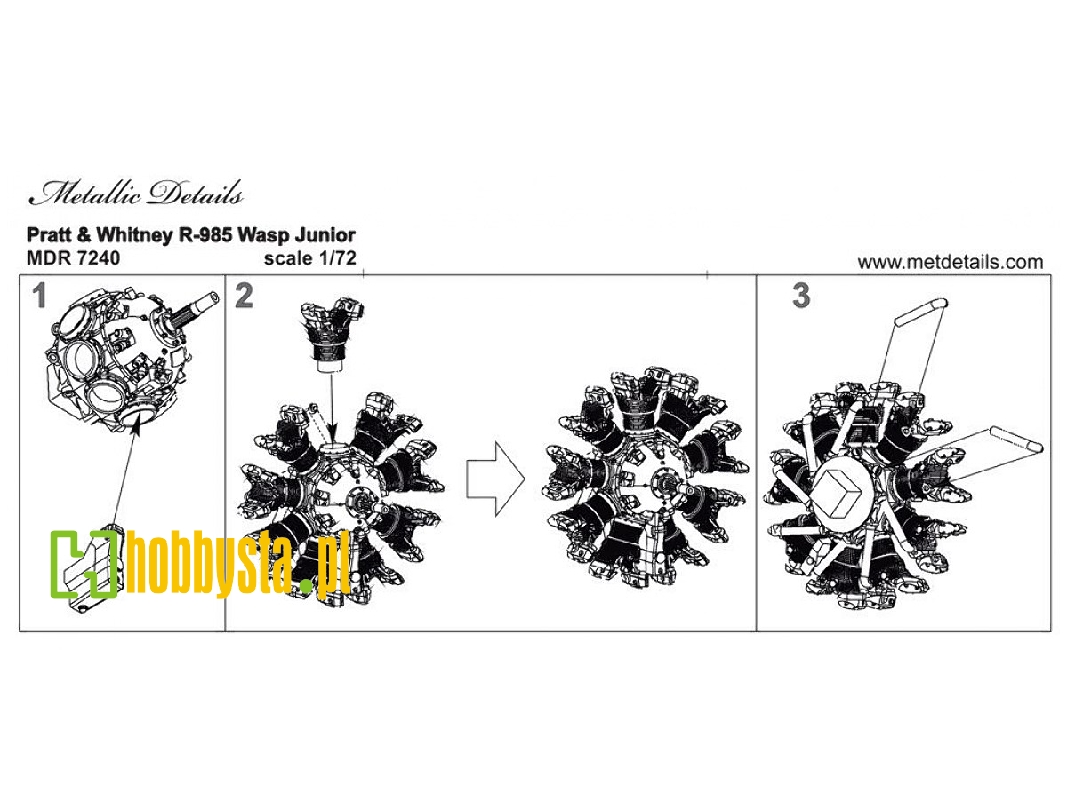 Engine Pratt & Whitney R-985 Wasp Junior - zdjęcie 1