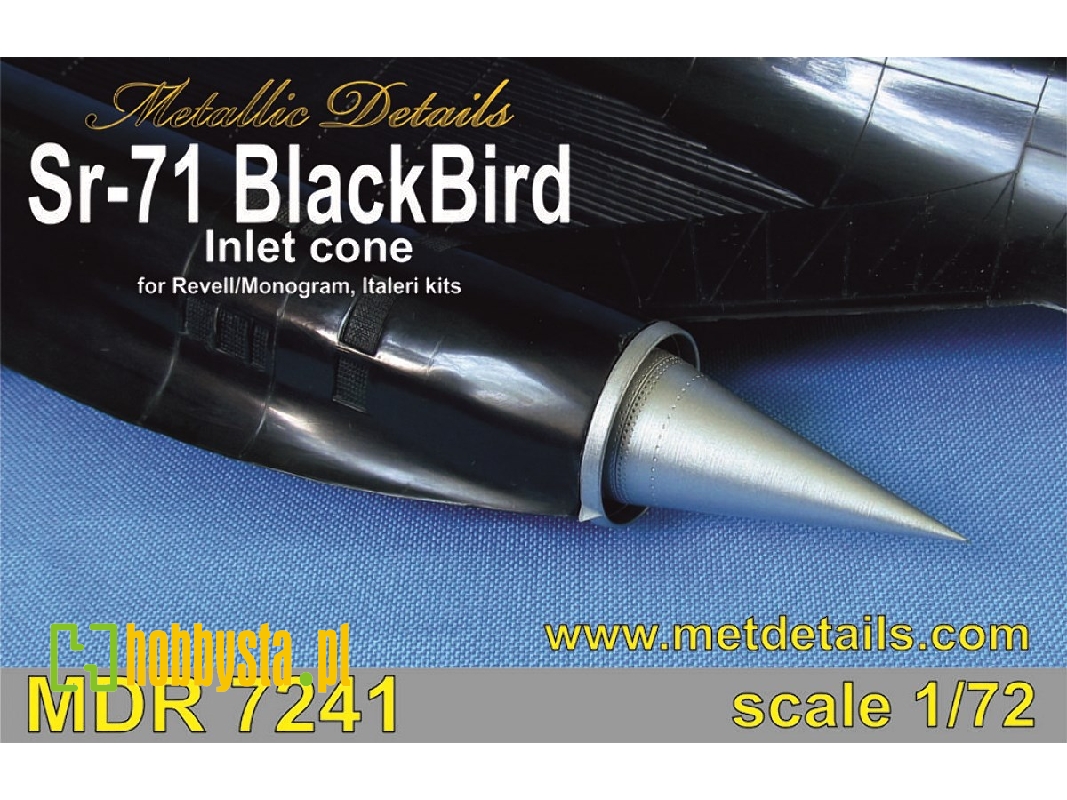 Lockheed Sr-71 Blackbird - Inlet Cone (Designed To Be Used With Italeri, Monogram And Revell Kits) - zdjęcie 1