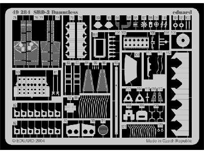  SBD-3 1/48 - Accurate Miniatures - blaszki - zdjęcie 4