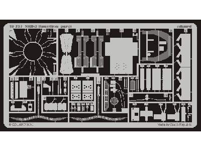  SBD-3 1/48 - Hasegawa - blaszki - zdjęcie 4