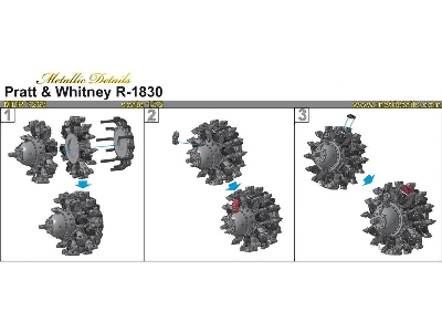 Pratt & Whitney R-1830 Engine (1 Piece) - zdjęcie 5
