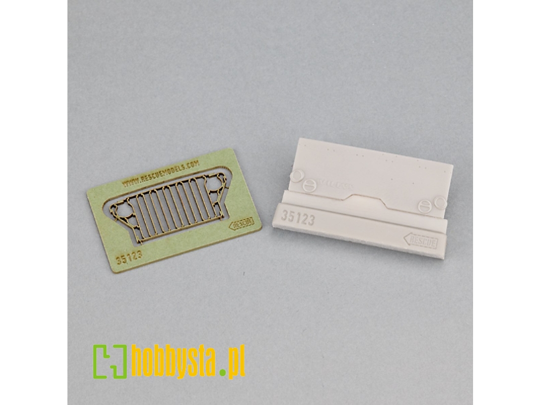 Willy's Jeep Slat Grill (Bbq) (For Tamiya Kit) - zdjęcie 1 Willy's Jeep Slat Grill (Bbq) (For Tamiya Kit) - zdjęcie 1