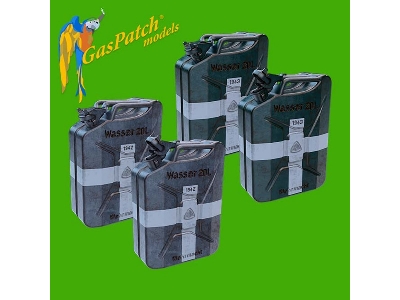 German Water Jerry Cans 1942-43 Abp (12 Pcs) - zdjęcie 1