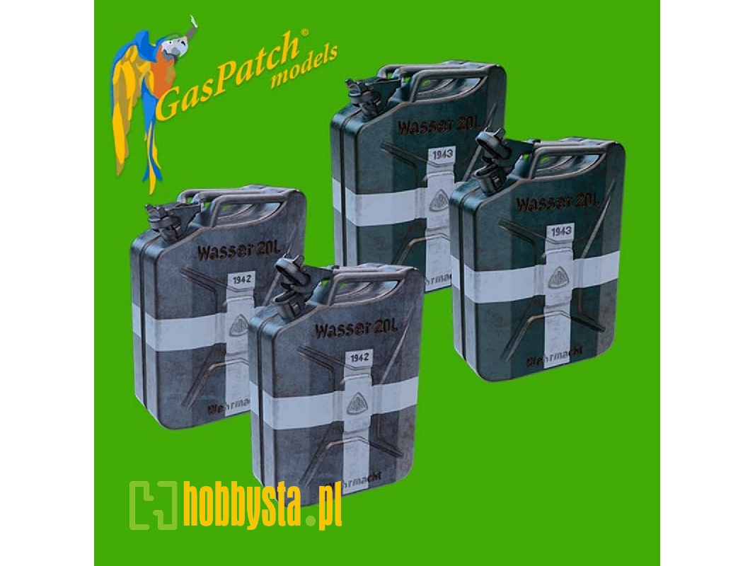 German Water Jerry Cans 1942-43 Abp (12 Pcs) - zdjęcie 1