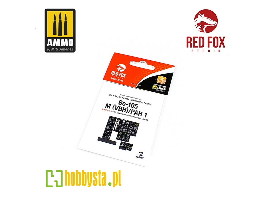 Bo 105m (Vbh) (For Revell Kit) - zdjęcie 1 Bo 105m (Vbh) (For Revell Kit) - zdjęcie 1