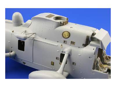  Sea King AEW Mk.2 exterior 1/48 - Hasegawa - blaszki - zdjęcie 7