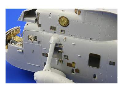  Sea King AEW Mk.2 exterior 1/48 - Hasegawa - blaszki - zdjęcie 9