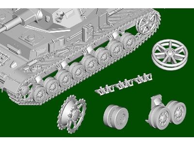 German Pzkpfw IV Ausf.F2 Medium Tank - zdjęcie 10