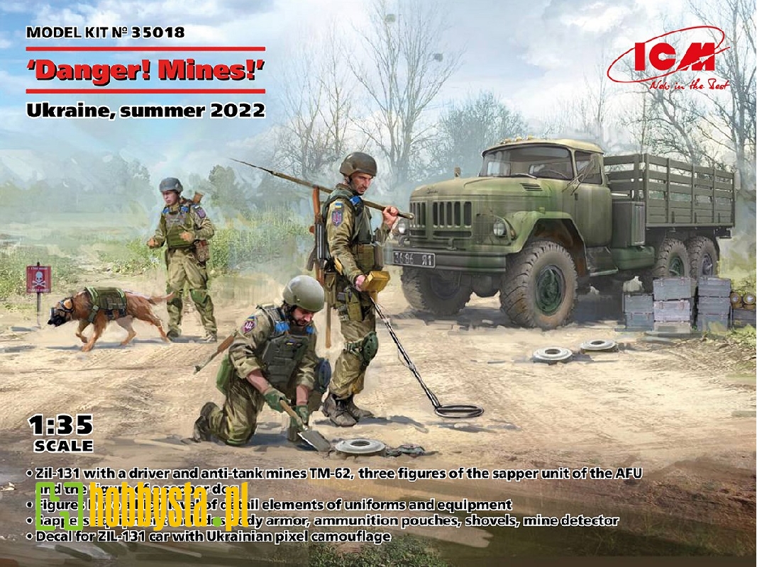 'danger! Mines!' Ukraine, Summer 2022 - zdjęcie 1 'danger! Mines!' Ukraine, Summer 2022 - zdjęcie 1