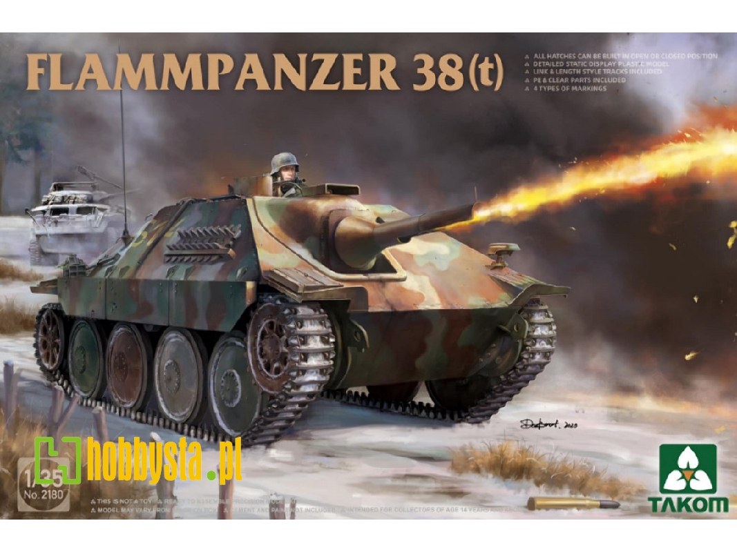 Flammpanzer 38(T) - zdjęcie 1 Flammpanzer 38(T) - zdjęcie 1