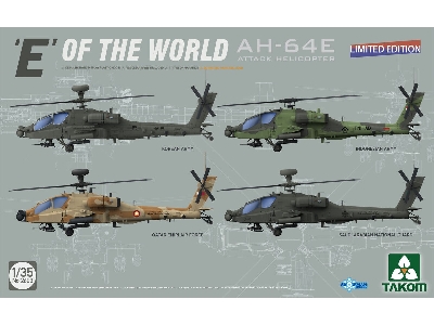 'e' Of The World Ah-64e Attack Helicopter (Limited Edition) - zdjęcie 1