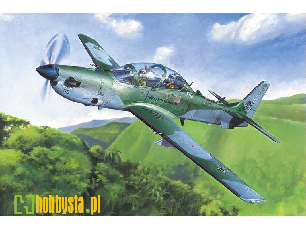 Brazilian EMB-314 Super Tucano - NIEKOMPLETNY - zdjęcie 1 Brazilian EMB-314 Super Tucano - NIEKOMPLETNY - zdjęcie 1