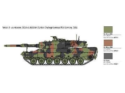 Leopard 2A4 - polskie oznaczenia - USZKODZONE PUDEŁKO - zdjęcie 6