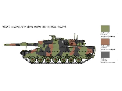 Leopard 2A4 - polskie oznaczenia - USZKODZONE PUDEŁKO - zdjęcie 7