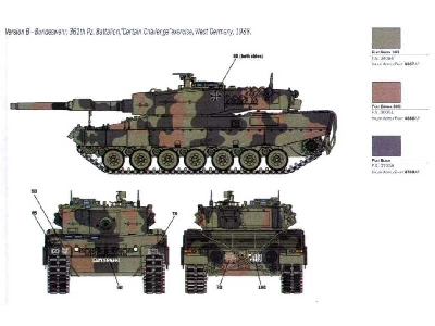 Leopard 2A4 - polskie oznaczenia - USZKODZONE PUDEŁKO - zdjęcie 17