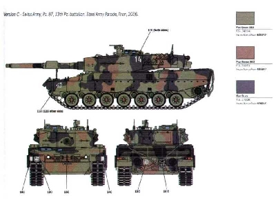 Leopard 2A4 - polskie oznaczenia - USZKODZONE PUDEŁKO - zdjęcie 20