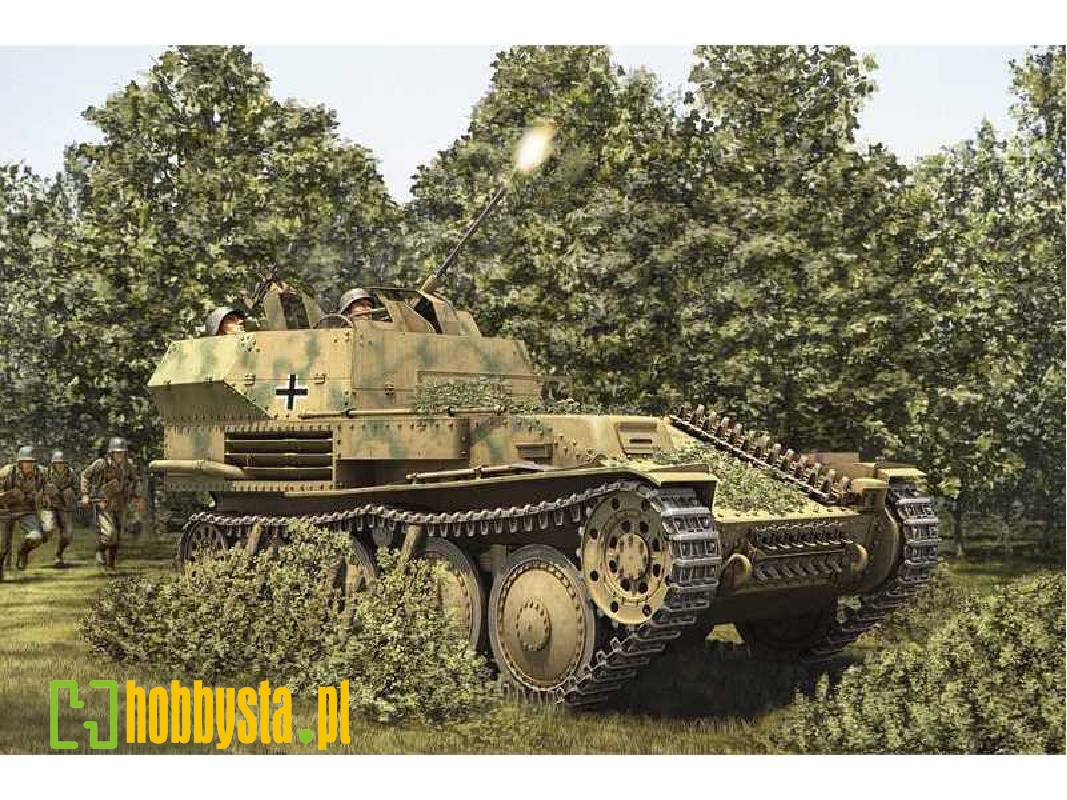 German 2cm Flak 38 Pz.Kpfw .38 (t) - USZKODZONE PUDEŁKO - zdjęcie 1 German 2cm Flak 38 Pz.Kpfw .38 (t) - USZKODZONE PUDEŁKO - zdjęcie 1