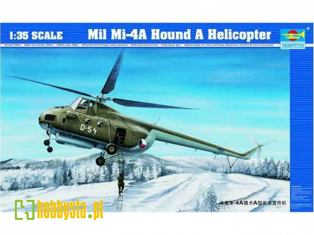 Mil Mi-4A Hound A Helicopter - BRAK SZYBKI - zdjęcie 1