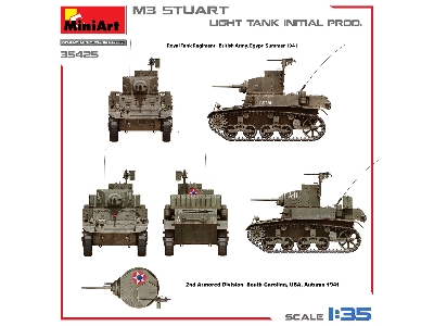 M3 Stuart Light Tank, Initial Prod. - zdjęcie 8