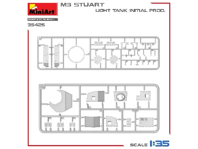 M3 Stuart Light Tank, Initial Prod. - zdjęcie 11