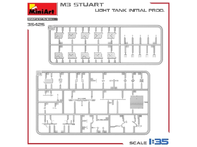 M3 Stuart Light Tank, Initial Prod. - zdjęcie 12