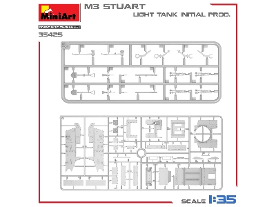 M3 Stuart Light Tank, Initial Prod. - zdjęcie 13