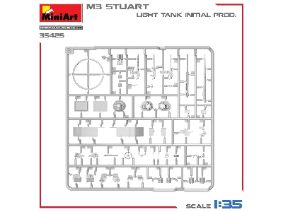 M3 Stuart Light Tank, Initial Prod. - zdjęcie 14