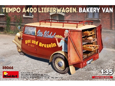 Tempo A400 Lieferwagen. Bakery Van - zdjęcie 1