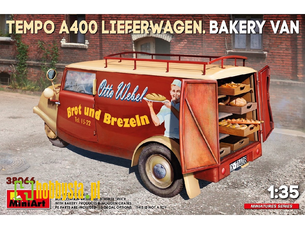 Tempo A400 Lieferwagen. Bakery Van - zdjęcie 1