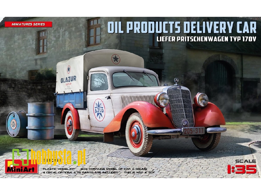 Oil Products Delivery Car, Liefer Pritschenwagen Typ 170v - zdjęcie 1 Oil Products Delivery Car, Liefer Pritschenwagen Typ 170v - zdjęcie 1