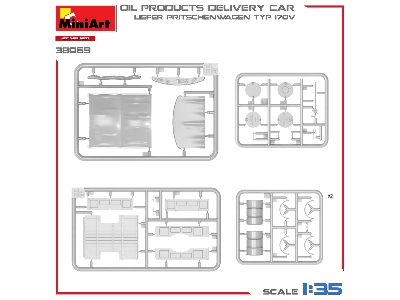 Oil Products Delivery Car, Liefer Pritschenwagen Typ 170v - zdjęcie 8