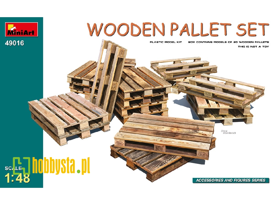 Wooden Pallet Set - zdjęcie 1 Wooden Pallet Set - zdjęcie 1
