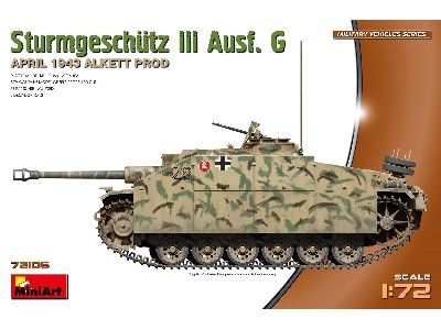 Sturmgeschutz Iii Ausf. G, April 1943 Alkett Prod. - zdjęcie 1