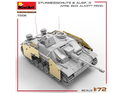 Sturmgeschutz Iii Ausf. G, April 1943 Alkett Prod. - zdjęcie 7