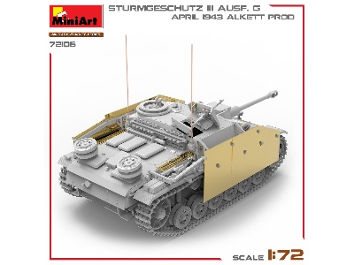 Sturmgeschutz Iii Ausf. G, April 1943 Alkett Prod. - zdjęcie 13