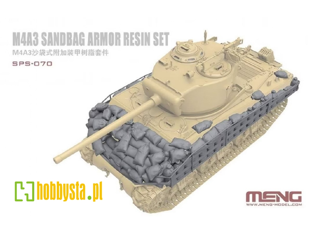 M4a3 Sandbag Armor Set (Resin) - zdjęcie 1 M4a3 Sandbag Armor Set (Resin) - zdjęcie 1