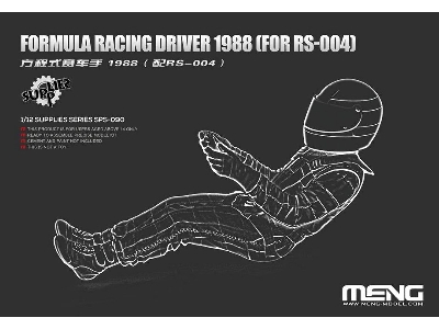 Formula Racing Driver 1988 (For Mng-rs004) (Resin) - zdjęcie 1