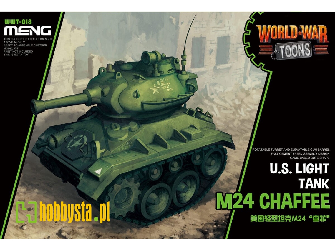 Us Light Tank M24 Chaffee - zdjęcie 1 Us Light Tank M24 Chaffee - zdjęcie 1
