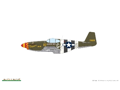 OVERLORD: D-DAY MUSTANGS  / P-51B MUSTANG  DUAL COMBO 1/48 - zdjęcie 5