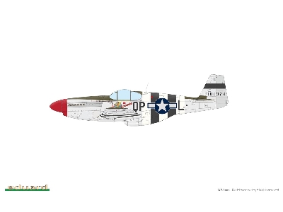 OVERLORD: D-DAY MUSTANGS  / P-51B MUSTANG  DUAL COMBO 1/48 - zdjęcie 8